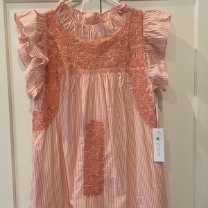 J Marie ruffle neck dress - XS (NWT)